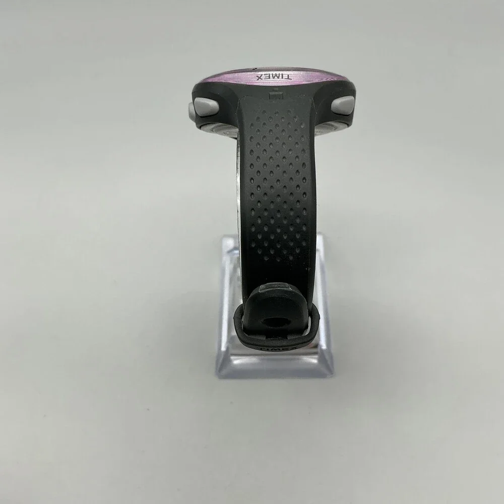 Timex Ironman Triathlon T5K600 Womens Watch 38mm Digital Black Pink New Battery